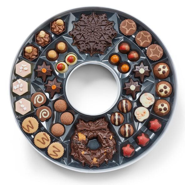 The Chocolate Wreath Box, , hi-res