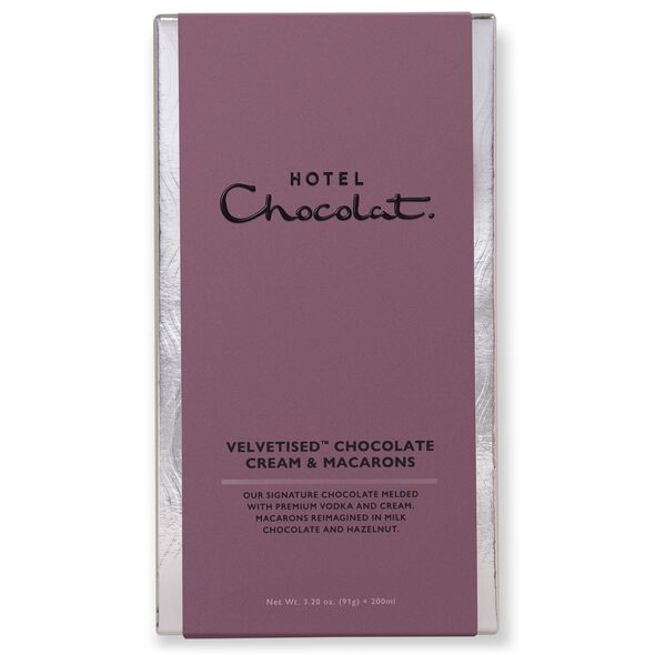 Tipples &amp; Treats: Chocolate Velvetised Cream &amp; Macarons Collection, , hi-res