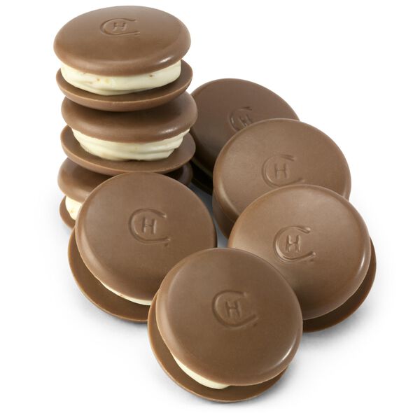 Caramel Cheesecake Macarons, , hi-res