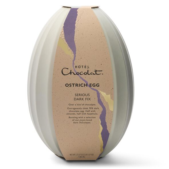 1kg Serious Dark Fix Ostrich Easter Egg, , hi-res