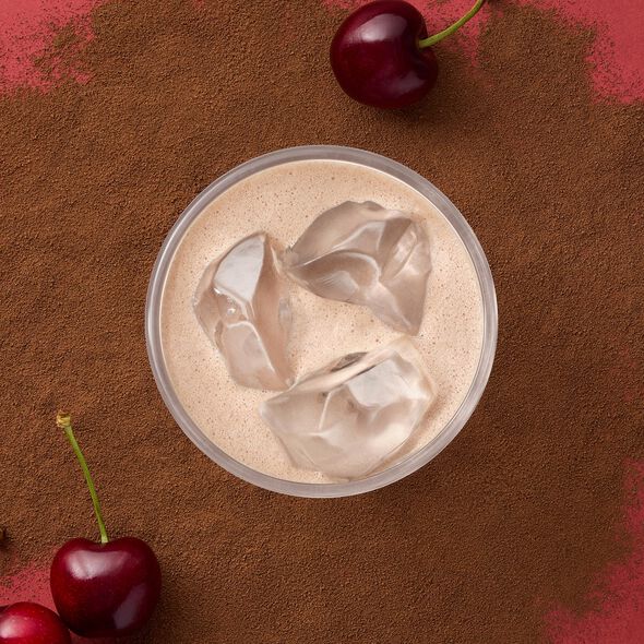 Cherry Iced Drinking Chocolate, , hi-res