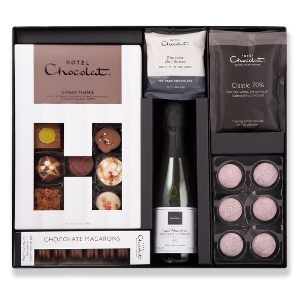 Chocolate &amp; Fizz Collection Hamper, , hi-res