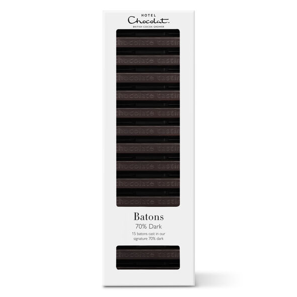 70% Dark Chocolate Batons, , hi-res