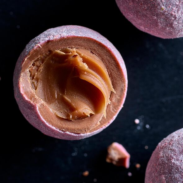 Pink Champagne Truffle Tin, , hi-res