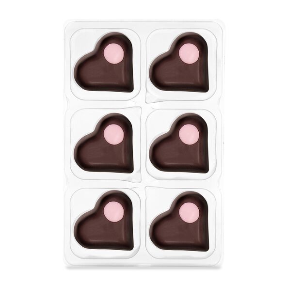 Dark Chocolate Cashew Heart  Selector, , hi-res