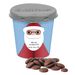 Santa Tiddly Pot - Milk Chocolate, , hi-res