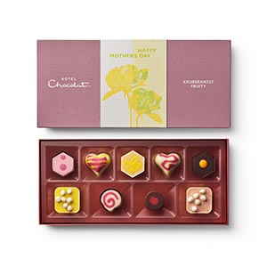 Mother’s Day Exuberantly Fruity Chocolate Box 9-Piece